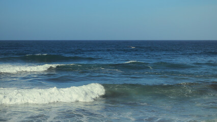 Ocean wave close-up, texture