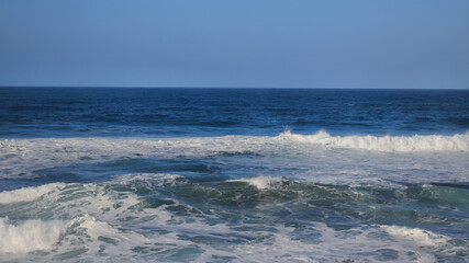 Ocean wave close-up, texture