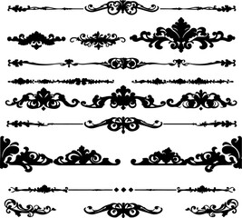 Ornamental Design Elements Vector Set,
Silhouette Ornamental Elements Collection,
Elegant Ornamental Vector Art Pack,
Classic Ornament Silhouette Design,
Decorative Flourish Vector Silhouettes,
Vintag