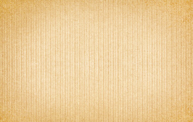 Brown corrugated cardboard paper sheet texture background