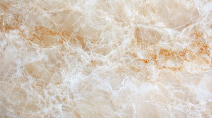 Obraz premium Beige marble texture with white and orange veins.