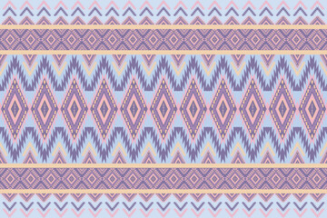 seamless knitted pattern ,Geometric Ethnic pattern, Native American tribal fabric,tile, carpet ,vector,illustration design 
