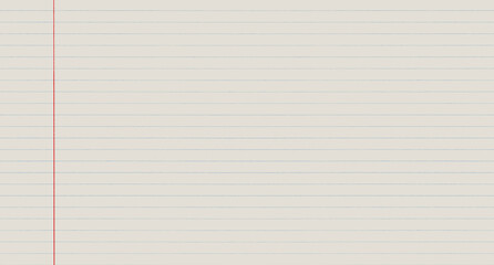 Notebook paper background. Blank pages of a notebook