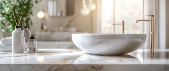 Fototapeta premium modern bathroom sink