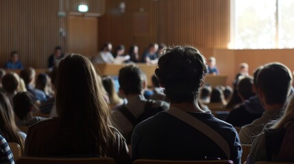 Engaged Audience in an Academic Lecture Setting