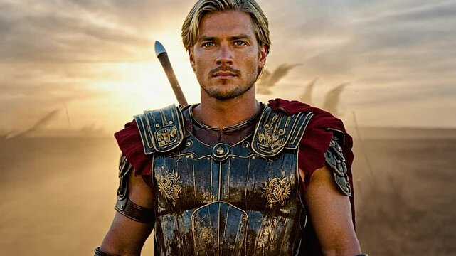 Alexandre the Great in armor