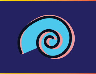 abstract spiral background