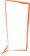 Pencil Speech Bubble