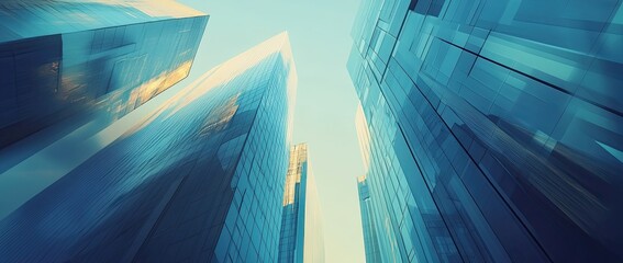 Urban Skyline Architecture View