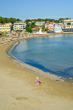 arkoudi tourist resort bay in greece summer holidays
