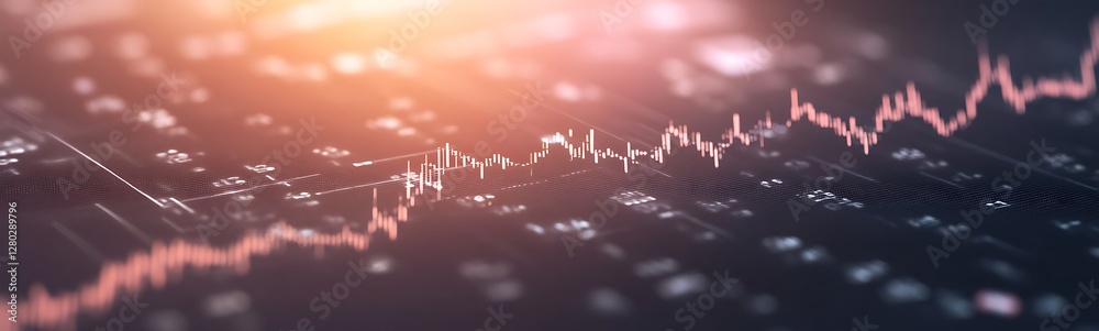 Poster Image of financial data analysis using machine learning techniques, showcasing advanced analytics in finance.