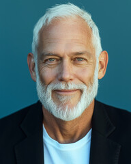 Happy senior after reitrement