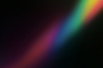 Cyberpunk Nightclub with Holographic Lights, Laser Beams, and Rainbow Overlay – Retro Futuristic Design, Long Exposure, Glowing Effects, No People, Youth Culture Inspired