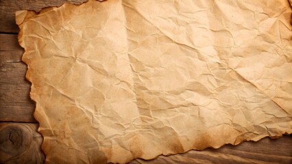 Old Vintage Paper Texture: Aged Parchment Background for Design and Art