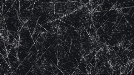 Grunge Black and White Stripes Abstract
