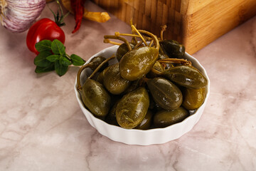 Marinated Caper Berries snack appetiser