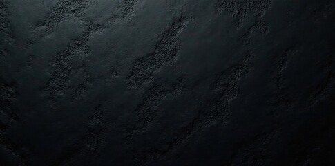Fototapeta premium Black anthracite concrete, coarse stone backdrop, old, grunge, background