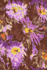 watercolor flowers background