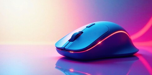Abstract vector illustration of a wireless computer mouse , art, graphic, creative