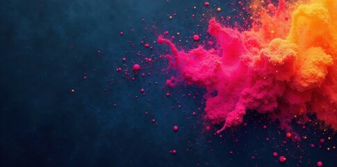 Abstract spray paint texture on dark background, painted, textured, spray paint