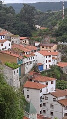 Fototapeta premium Pueblo costero