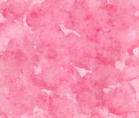 Red abstract watercolor background. Watercolor texture paper.