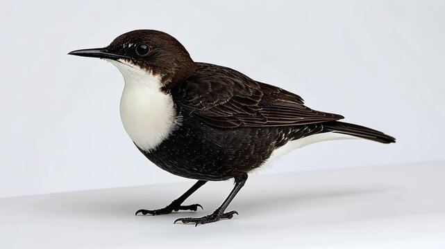 White-throated Dipper: A Stunning Avian Portrait