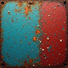 Fototapeta premium Grimy metal texture, rusted and scratched surface, rough, metal