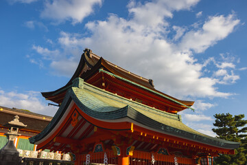 Detail of Fushimi Inari Taisha temple, Fushimi-ku, Kyoto, Kyoto,