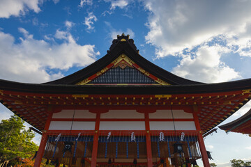 Detail of Fushimi Inari Taisha temple, Fushimi-ku, Kyoto, Kyoto,