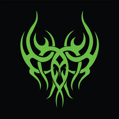 Floral Design A classic black and white floral design element featuring elegant, curved leaves and intricate detailing. Ornamental Perfect for use in decorative borders, logos