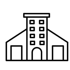 Apartment Outline Icon