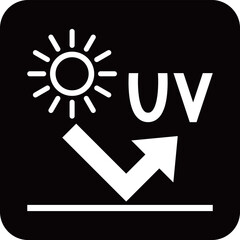 UVカットのアイコンイラスト