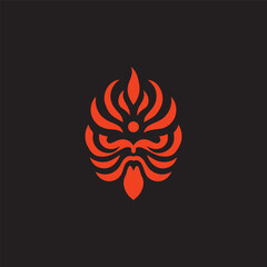 Fire god logo