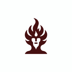 Fire god logo