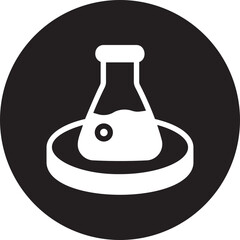 erlenmeyer glyph icon