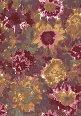 grunge floral background