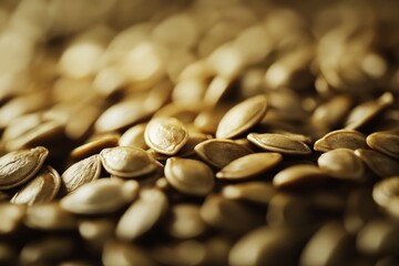 Obraz premium close up of pumpkin seeds
