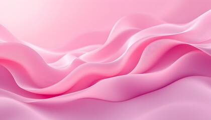 Obraz premium Elegant Pink Waves Abstract Background for Creative Designs and Projects