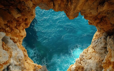 cave in the sea