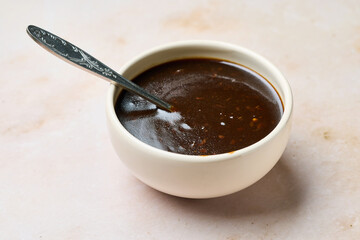 bowl of chinese garlic sauce