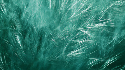 Fototapeta premium Abstract background, with blurred and moving leaves of agave plant. Green texture with copy space for designs and banners.