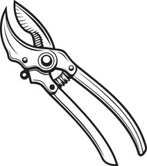 Pruners Rustic Tool for Gardening