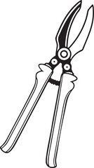 Pruners Rustic Tool for Gardening