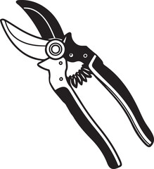 Pruners Rustic Tool for Gardening