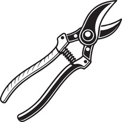 Pruners Rustic Tool for Gardening