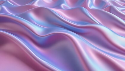 Obraz premium Purple fabric with a wave pattern