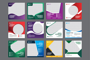 social media post templates for marketing campaigns