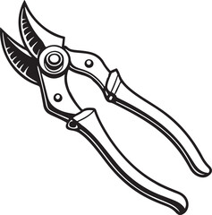 Pruners Rustic Tool for Gardening