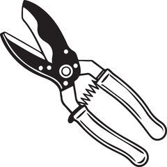 Pruners Rustic Tool for Gardening